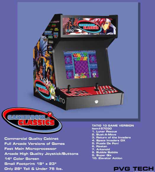 and kon arcade games